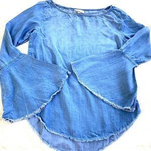 Cloth and stone chambray top